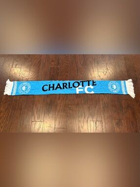 Charlotte FC MLS Season Ticket Member Scarf MLS Soccer Fan Gear